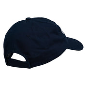 Halloween Ninja Embroidered Low Profile Washed Cap