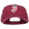 USA State New Jersey Patched Low Profile Cap