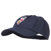 USA State New Jersey Patched Low Profile Cap