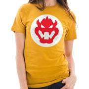 Bowser Logo Graphic Design Lane Seven Ring Spun Jersey Cotton Short Sleeve Premium T-Shirt