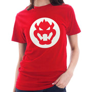 Bowser Logo Graphic Design Lane Seven Ring Spun Jersey Cotton Short Sleeve Premium T-Shirt