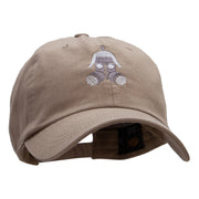 Steampunk Helmet Embroidered Unstructured Cotton Twill Cap