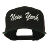 US Eastern State New York Embroidered Snapback Cap