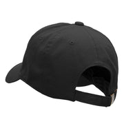 Steampunk Helmet Embroidered Unstructured Cotton Twill Cap