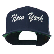 US Eastern State New York Embroidered Snapback Cap