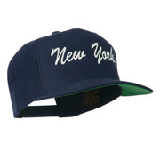 US Eastern State New York Embroidered Snapback Cap