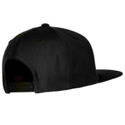 Hanukkah Dreidel Embroidered Wool Blend Snapback Cap