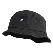 Giant Stag Beetle Embroidered Washed Hats - Black M-L