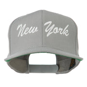 US Eastern State New York Embroidered Snapback Cap