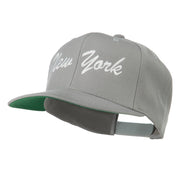 US Eastern State New York Embroidered Snapback Cap