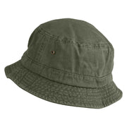 Giant Stag Beetle Embroidered Washed Hats - Olive M-L