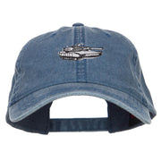 Tank Embroidered Washed Cap