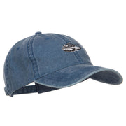 Tank Embroidered Washed Cap