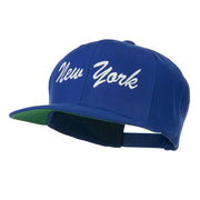 US Eastern State New York Embroidered Snapback Cap