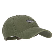 Tank Embroidered Washed Cap