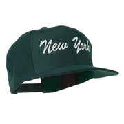 US Eastern State New York Embroidered Snapback Cap