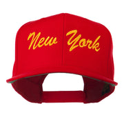 US Eastern State New York Embroidered Snapback Cap