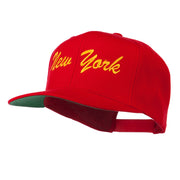 US Eastern State New York Embroidered Snapback Cap