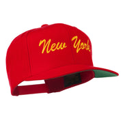 US Eastern State New York Embroidered Snapback Cap