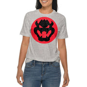 Bowser Face Graphic Design Deluxe Jersey T-Shirt