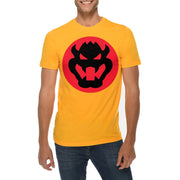 Bowser Face Graphic Design Deluxe Jersey T-Shirt