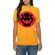 Bowser Face Graphic Design Deluxe Jersey T-Shirt