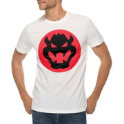 Bowser Face Graphic Design Deluxe Jersey T-Shirt