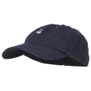 Mini Whale Embroidered Low Cap