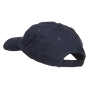 Mini Whale Embroidered Low Cap