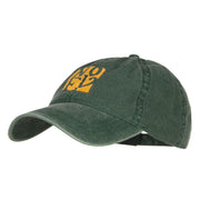 Christmas Noel Embroidered Washed Cap