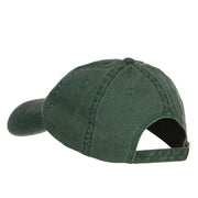 Christmas Noel Embroidered Washed Cap