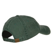 Christmas Noel Embroidered Washed Cap