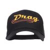 Drag Embroidered Cotton Twill Cap