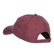 Christmas Noel Embroidered Washed Cap