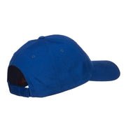 Drag Embroidered Cotton Twill Cap