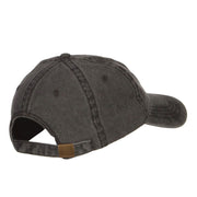 Christmas Noel Embroidered Washed Cap