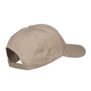 Drag Embroidered Cotton Twill Cap