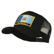 North and South America Flag Letter Patched Mesh Cap