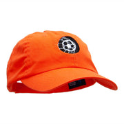 Ball In The Net Embroidered Cotton Twill Cap