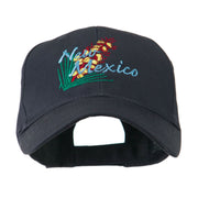 USA State Flower New Mexico Yucca Embroidered Cap