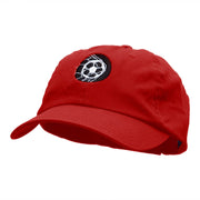 Ball In The Net Embroidered Cotton Twill Cap