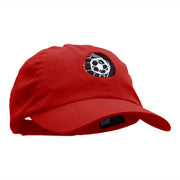 Ball In The Net Embroidered Cotton Twill Cap