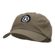 Ball In The Net Embroidered Cotton Twill Cap