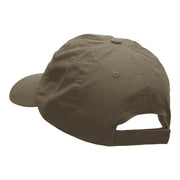 Ball In The Net Embroidered Cotton Twill Cap