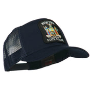 New York State Police Patched Mesh Back Cap