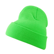 Neon Acrylic Long Beanie