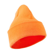 Neon Acrylic Long Beanie