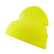 Neon Acrylic Long Beanie