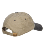 Tennis Racket Embroidered Two Tone Cap