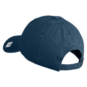 Veteran US Marine Corps Embroidered Washed Cotton Twill Brass Cap - Navy OSFM